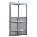 Vanne murale inox 304 L SEGAWY 300 x 300 mm L1 33 BAYARD