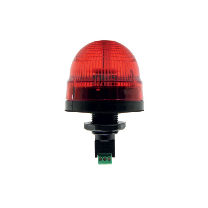 Verrine rouge pour armoire extérieure 24V