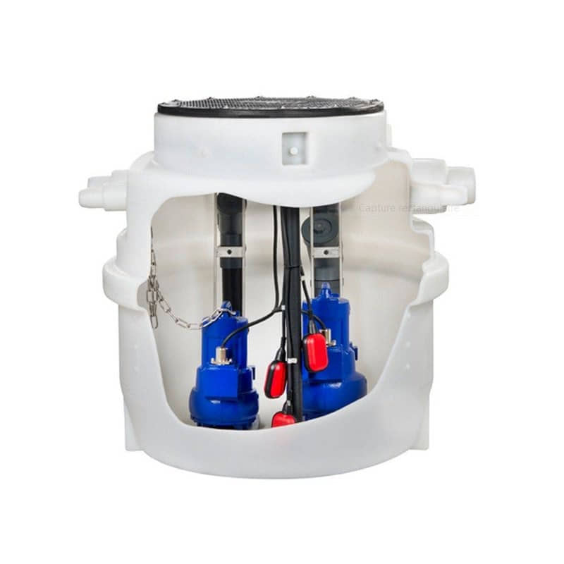 Station de relevage double pompe EVAMATIC BOX N 2500 ES M KSB