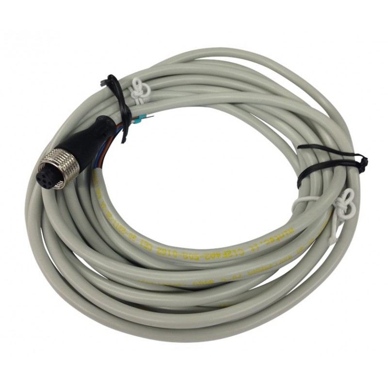 Connecteur sortie relais + câble 5m pour pompes doseuses GRUNDFOS