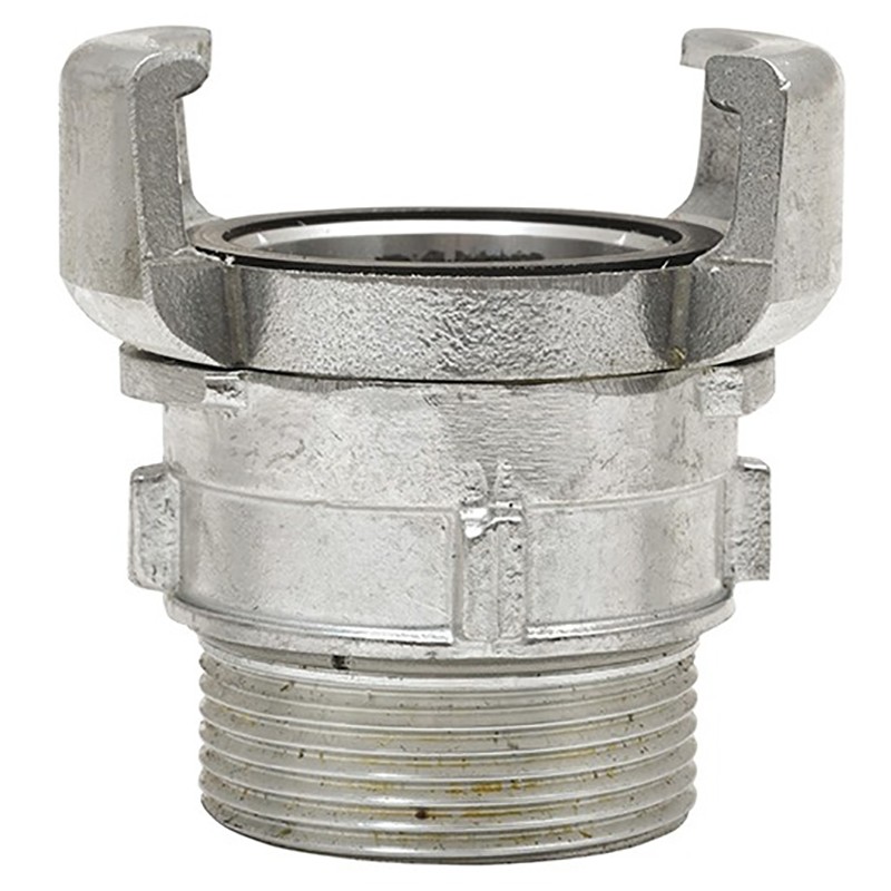 Raccord pompier aluminium avec verrou DN100 - fileté M 4"