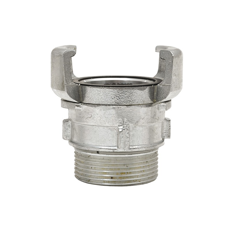 Raccord pompier aluminium DN40 - fileté M 1"1/2