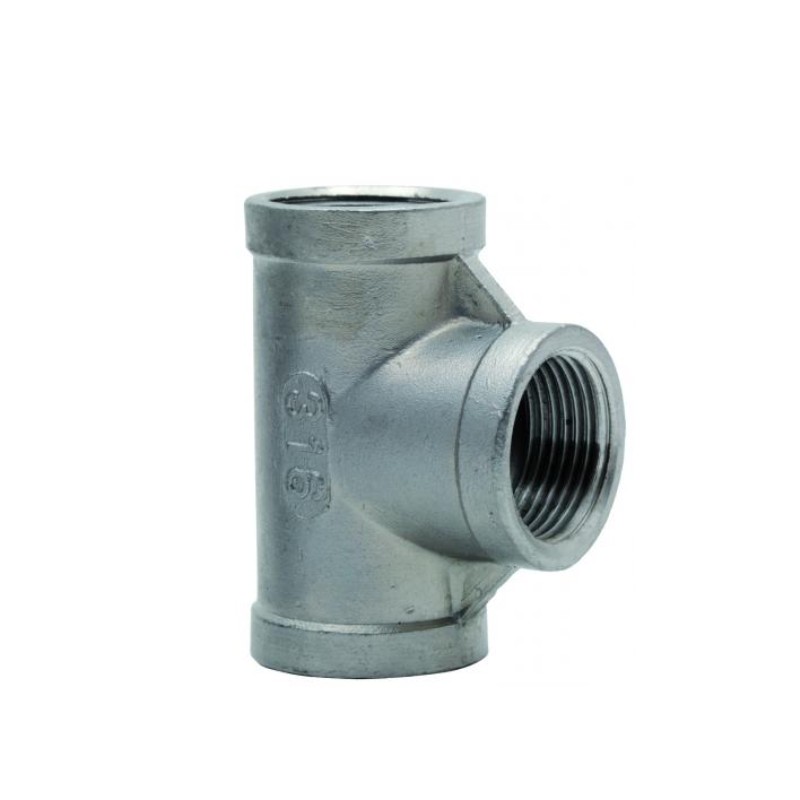 Té égal en Inox 316 FFF - 15x21 mm ou 1/2"