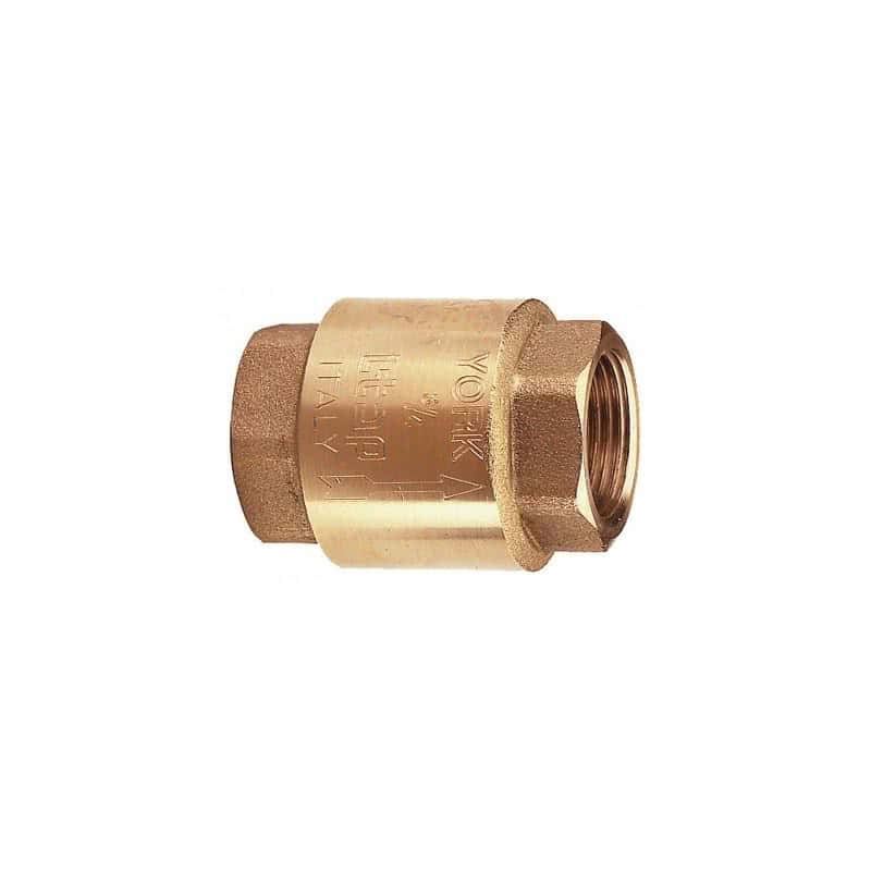 Clapet anti-retour Laiton York 1" FF PN6