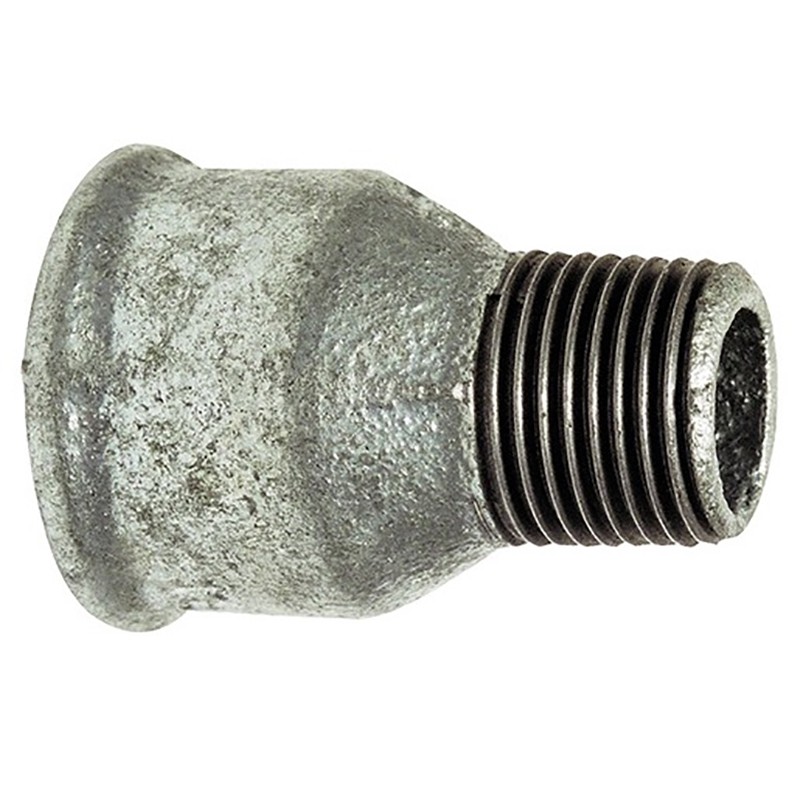 Réduction fonte galvanisée 2" F 1" 1/2 M