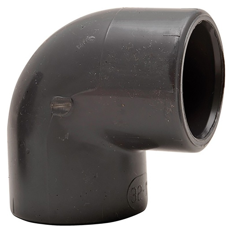 Coude PVC-U Pression à coller 90° FF D 32