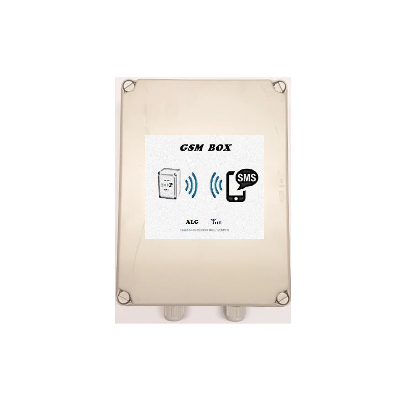 Boîtier d'alarme 4G SMS + batterie ALG-B
