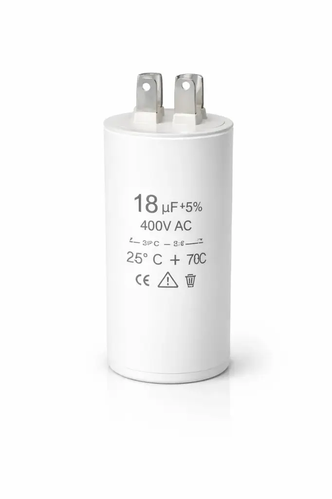 Condensateur 18µF 400V 40x71 mm