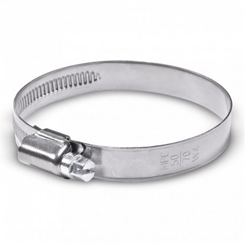 Collier à bande pleine INOX W4  largeur 9mm - 25 x 40 mm - à l'unité