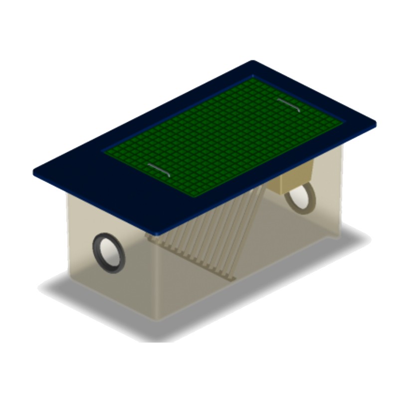 Dégrilleur Manuel à enterrer 500EH 12.5m3/h