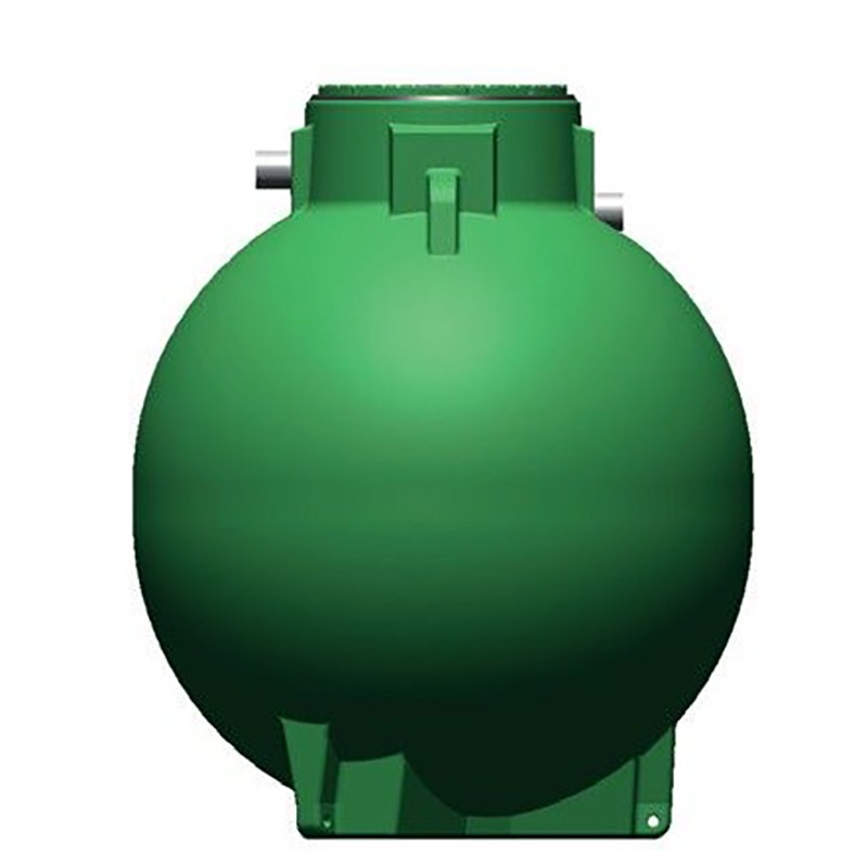 Cuve Ecoregul sortie basse 2000L vortex débit 0,5 à 2 L/s