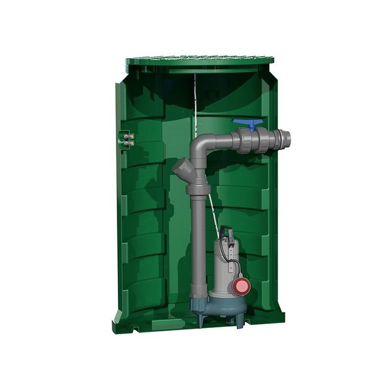 Poste de relevage CALIDOM 2400 GQSM 50-8 CALPEDA