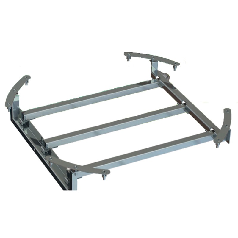 Grille anti-chute articulée pour cuve Plasteau