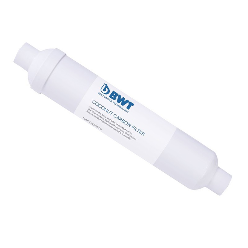 Cartouche charbon actif végétal pour Osmoseur BWT et frigo américain