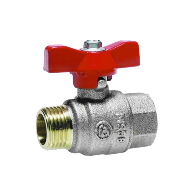 Robinet à boisseau sphérique Papillon ACS MF 1/2" ou 15 x 21