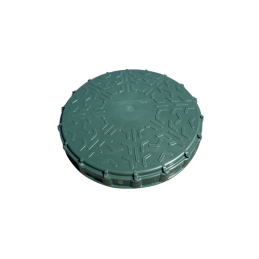 [30463] Tampon couvercle non perforé à visser D320 RIKUTEC