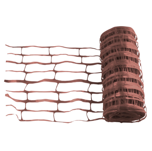 [GRILLAGEMAR] Grillage avertisseur marron pour assainissement 0,30 x 100m