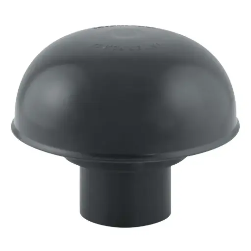 [CHAVENT100] Chapeau de ventilation sans moustiquaire Ø100 mm