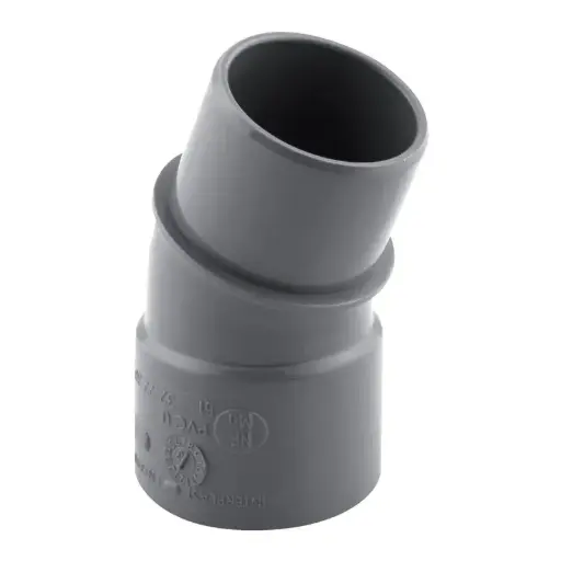 [COUDEPVC20 100MF] Coude PVC EVACUATION 20° MF D100