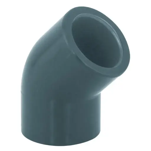 [COUDE45 PVCP50] Coude Ø50 45° PVC Pression  