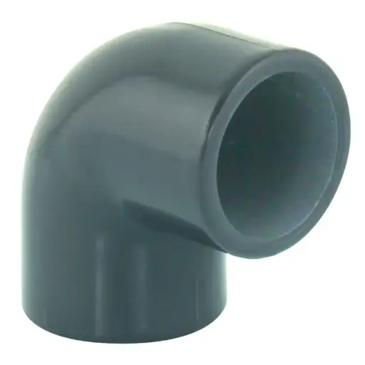 [COUDE90 PVCP63] Coude Ø63 90° ACS PVC Pression   