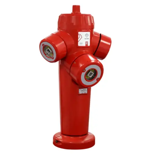 [021000OR] Poteau incendie SAPHIR OR n°5 -150 – CHOC longueur 1000 - Bayard