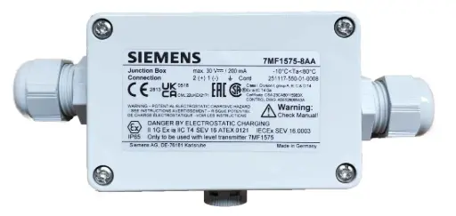 [7MF1575-8AA] Boite de jonction pour raccordement de sonde piezo SITRANS LH300 avec ventilation indice de protection IP65 	 