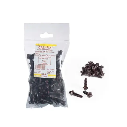 [VISMEMBRANE] Vis de fixation pour membrane soubassement tous supports D6 (boite de 100)