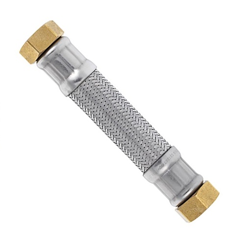 [FLEX 50FF 1000] Flexible tresse inox 2" FF PN6 1000mm