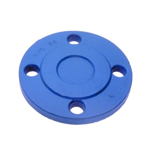 [4449] Bride pleine acier DN200 PN10 peinture époxy