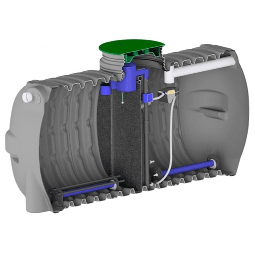 [37263] Micro station d'épuration ACTICLEVER 40-40 QR 13EH