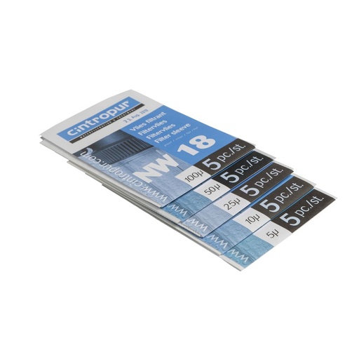 [506096] Lot de 5 tamis 5 microns pour filtres NW 18 et SL 160