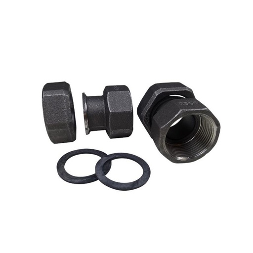 [529925] Jeu de 2 raccords-unions G1" 1/2 RP1 pour circulateurs GRUNDFOS