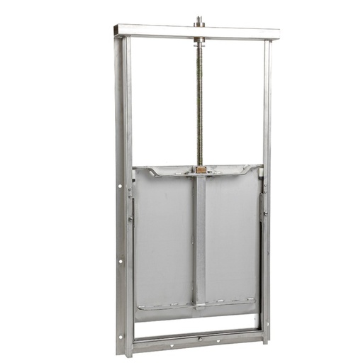 [826020] Vanne murale inox 304 SEGAWY 200 x 200 mm L1 33 BAYARD
