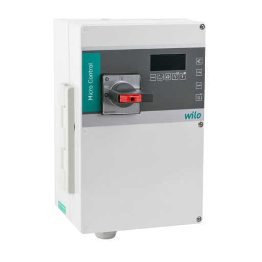 [2550527] Coffret de commande MS-L-1x4kW-DOL-T4 1 pompe Triphasée Wilo