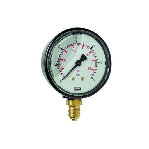 [8176310] Manomètre ABS /laiton radial glycérine 0-10 bars D63