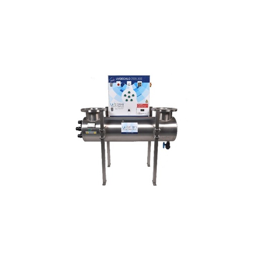 [15000113] Stérilisateur UVDECHLO 200L300 pour piscine +500 m³ UV GERMI