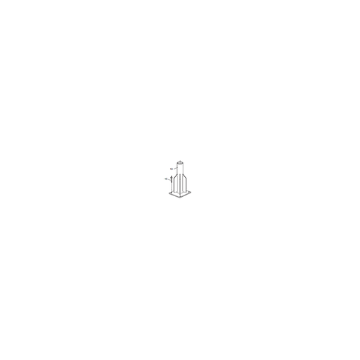 [62355000] Support potence horizontal Flygt 320-600 kg