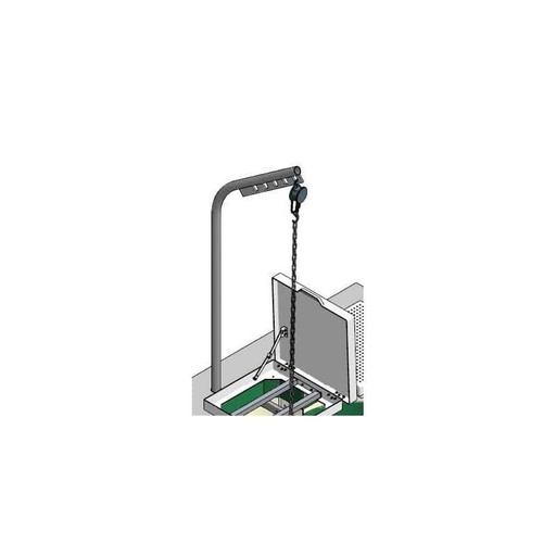 [62426000] Potence Flygt 320 kg pour pompe de relevage