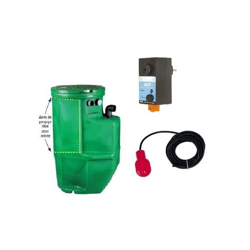[145000K] Kit station de relevage Jetly FEKAFOS ENTER 271 PP 290 AUT + alarme
