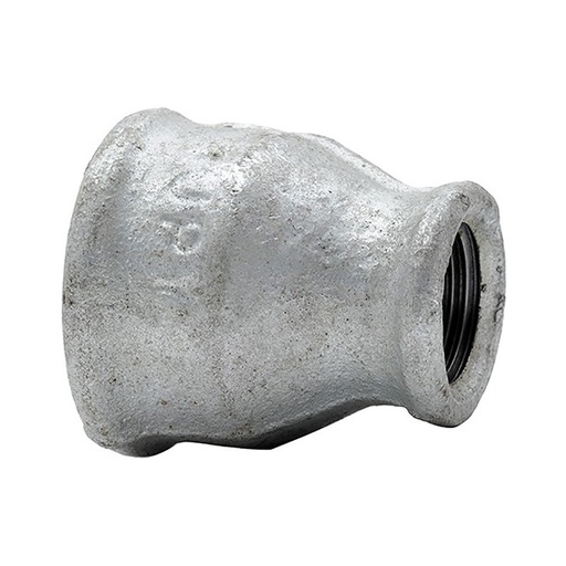 [240G3326] Réduction fonte galvanisée FF 33 x 26 ou 1" 1/4 x 1"