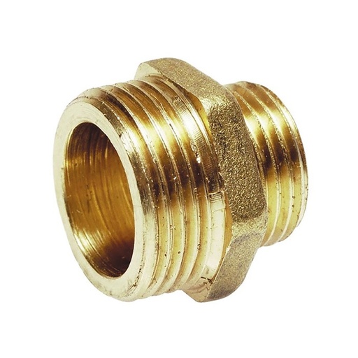 [REDUCLAITON 12M8M] Raccord laiton à visser réduction MM 3/8" x 1/4" ou 12 x 8