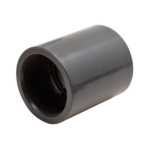 [270PVCP110] Manchon égal PVC-U Pression à coller PVC 110