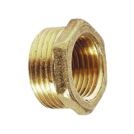 [C241L4026] Raccord laiton à visser Réduction MF 1'' 1/2 x 1" ou 40 x 26