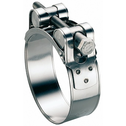 [COTW4104-U] Collier à tourillons Inox plage de serrage 104 - 112 mm - à l'unité