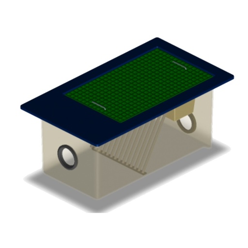 [DEG1500B] Dégrilleur Manuel à enterrer 500EH 12.5m3/h