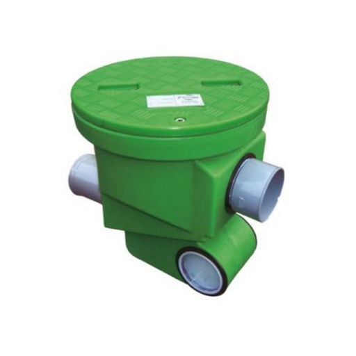 [ETF06] Regard collecteur filtrant d'eau de pluie à enterrer Plasteau