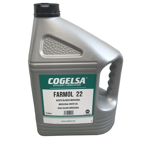 [Farmol 22 - 5L] Huile minérale pour pompe de relevage ISO VG 15 - bidon de 5L