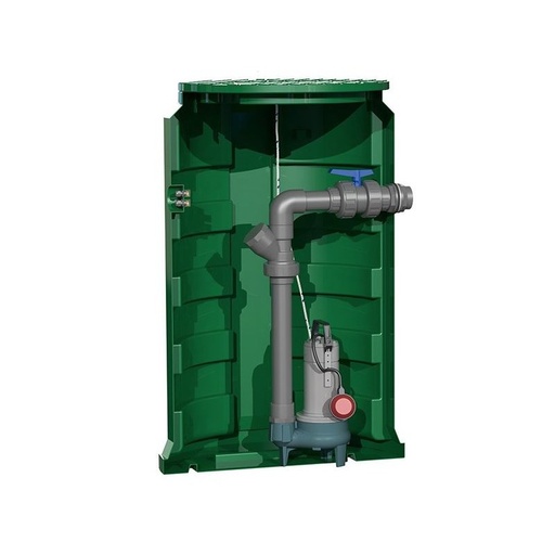 [FF9400464200] Poste de relevage CALIDOM 1600 GQSM 50-8 CALPEDA