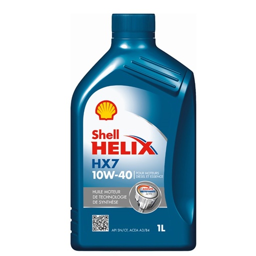 [HELIX HX7] Huile moteur motopompe HELIX HX7 10W40 - Bidon de 1 litre